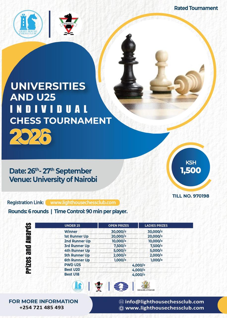U25 & UNIVERSITIES CHESS CHAMPIONSHIP